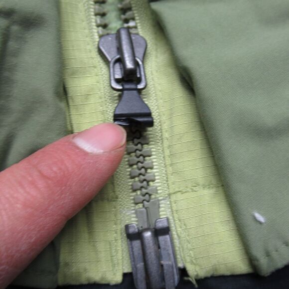 Nike ACG Jacket Womens Small Green Hood Removeable  Fleece Storm Fit‎ 3 In 1 - Picture 14 of 16